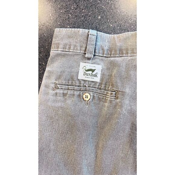 Vintage Duxbak Pants Mens Heavyweight Hunting  80's Pants 38x30 made in USA - Picture 8 of 8